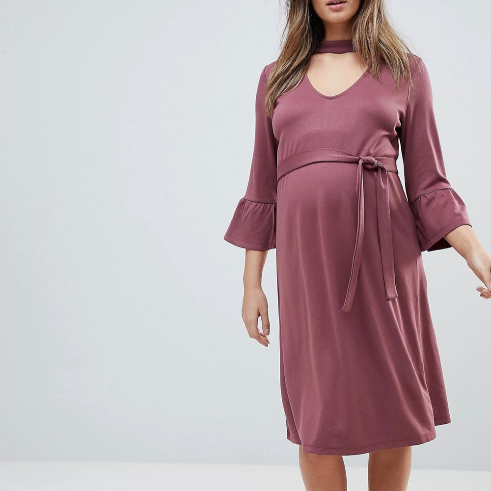 NWT ASOS Maternity Midi Shift Dress